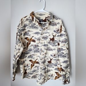 Vintage Woolrich men's button-up